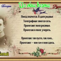 Из окна вагона1.Андрей Белый стихотворения. читает Павел Беседин