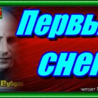 Первый снег Николай Рубцов Советская Поэзия читает Павел Беседин